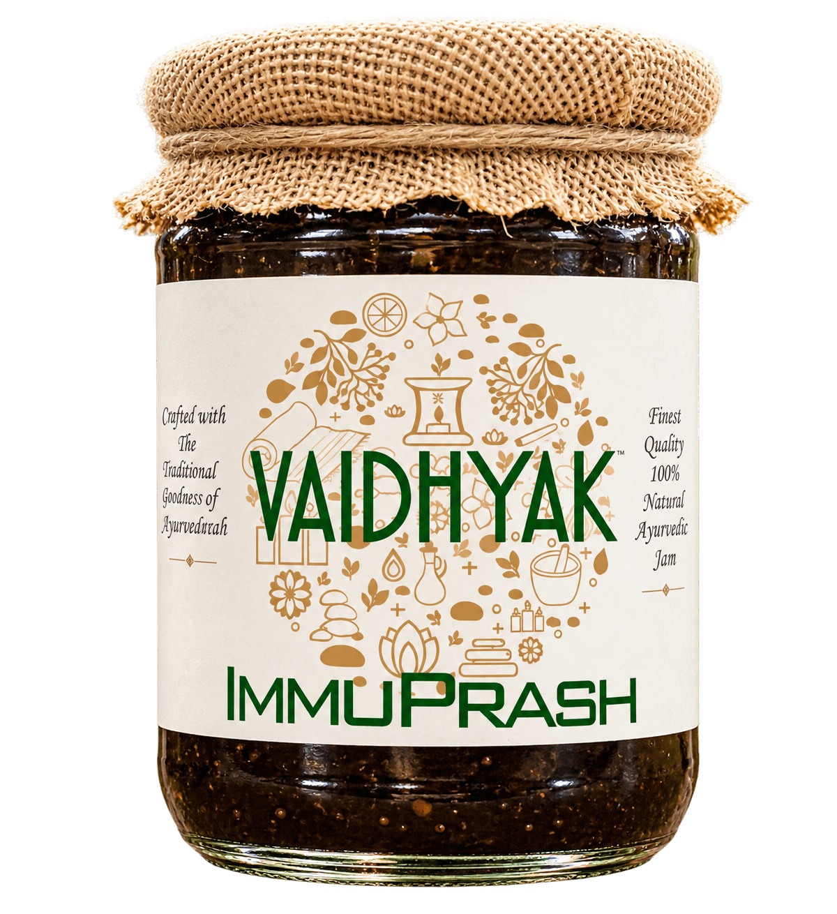 Vaidhyak ImmuPrash Homemade Chyawanprash Jar